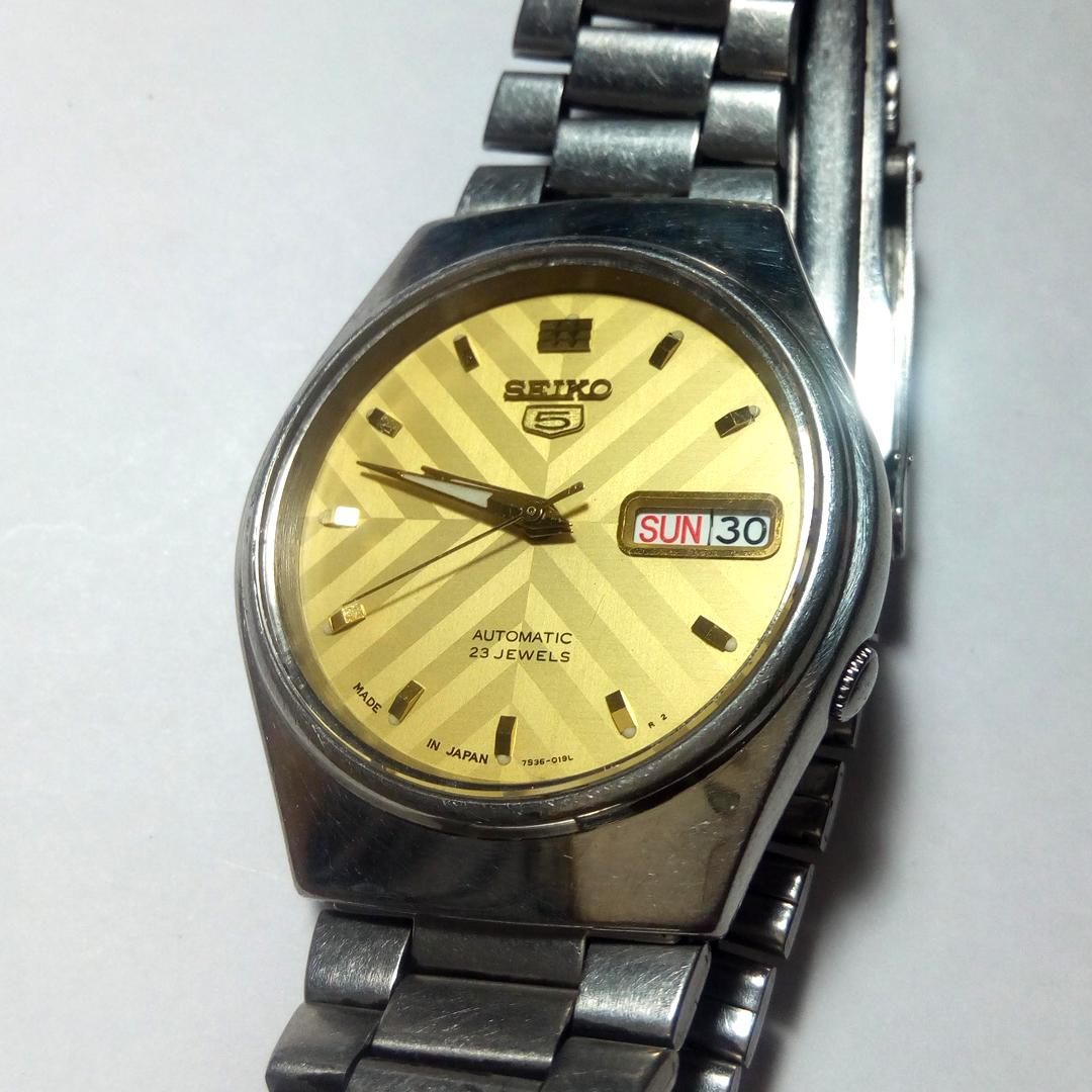 Seiko Gold 7S36-6080 - ChaCha Watch
