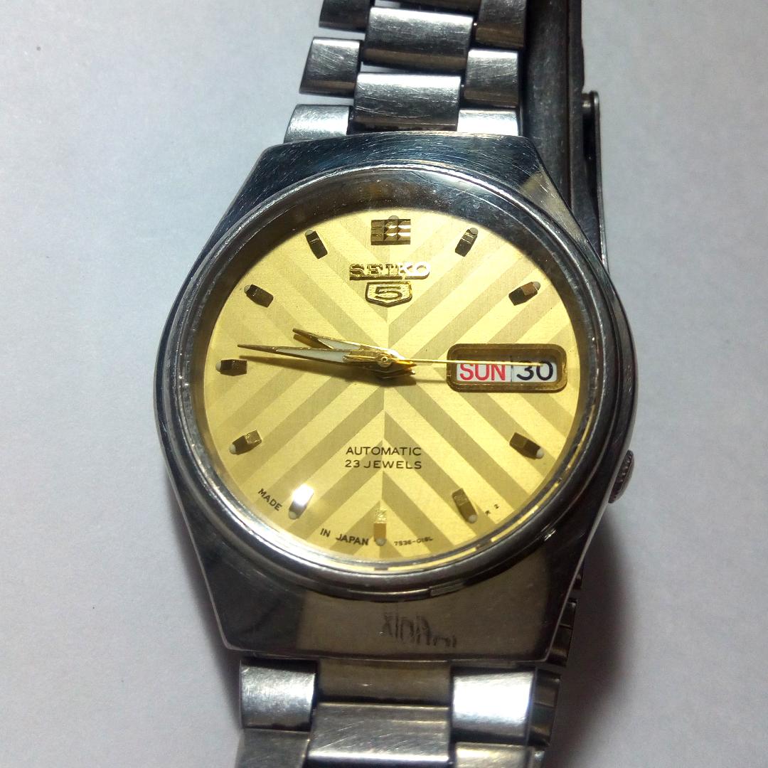 Seiko Gold 7S36-6080 - ChaCha Watch