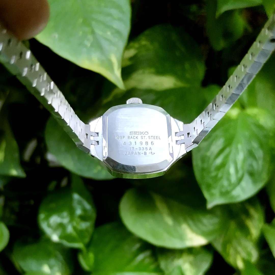 Seiko 17 Jewels Women's Hand-Wound 17-335A - Image 5