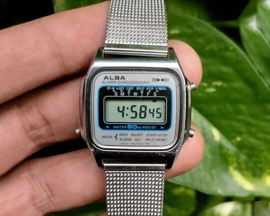 Alba by Seiko Digital Men's Y799-5020