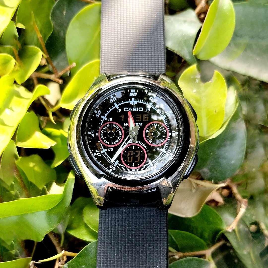 Casio Analog-Digital Negative Display AQ-163 - Image 2