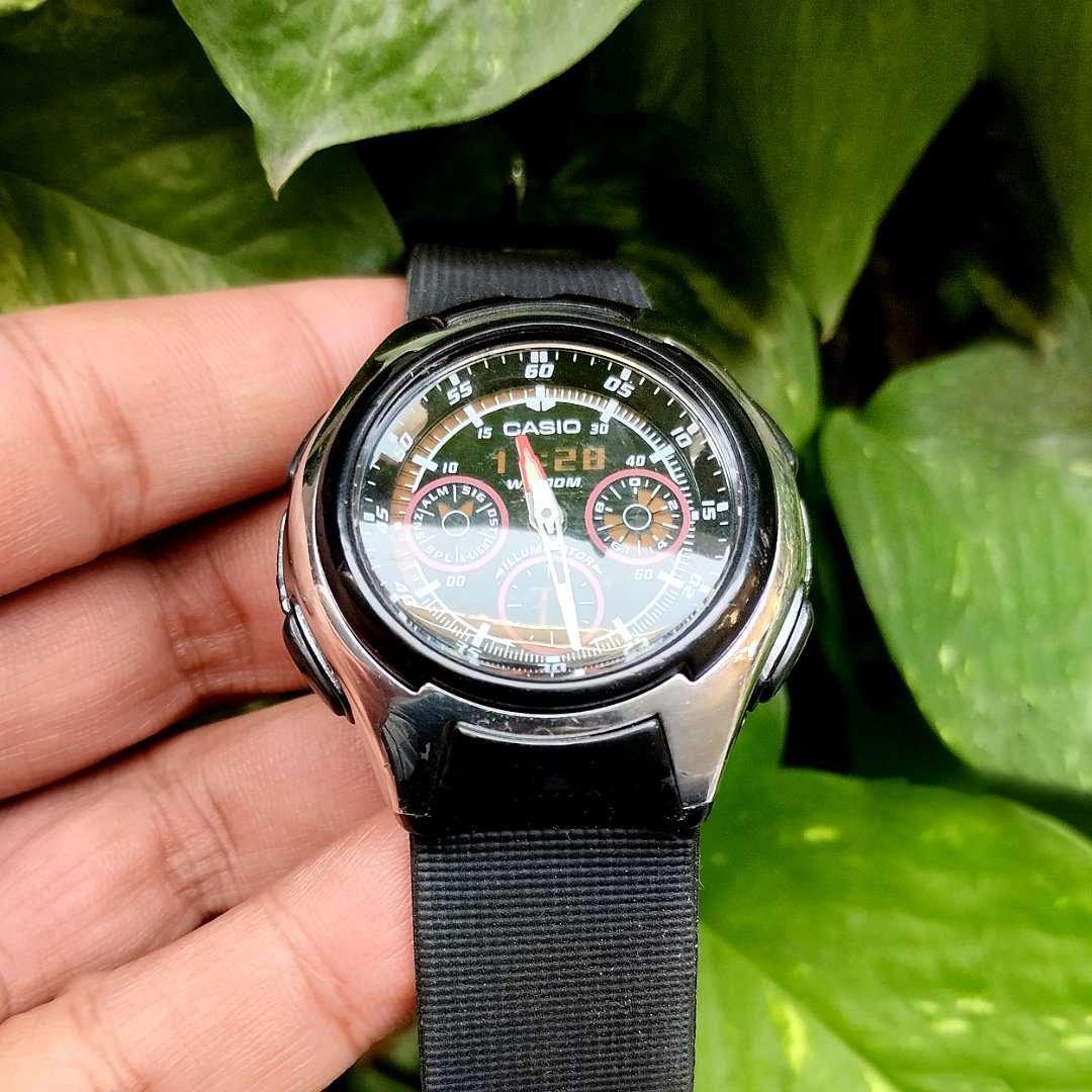 Casio Analog-Digital Negative Display AQ-163 - Image 4