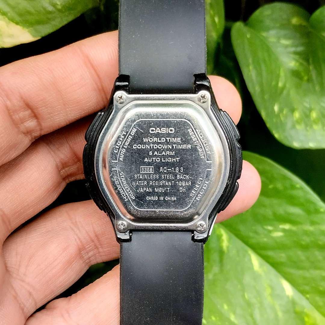 Casio Analog-Digital Negative Display AQ-163 - Image 5