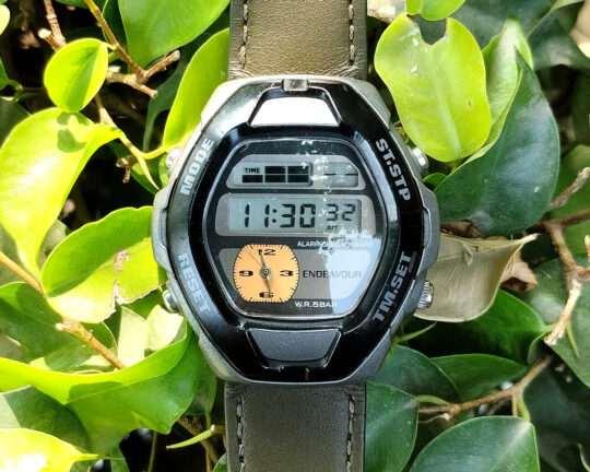 Endeavour Anadigi Alarm Chronograph