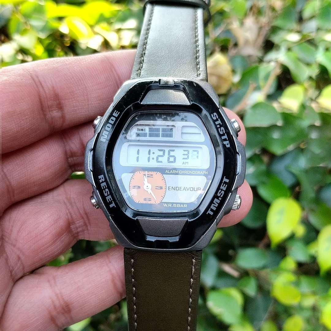 Endeavour Anadigi Alarm Chronograph - Image 2