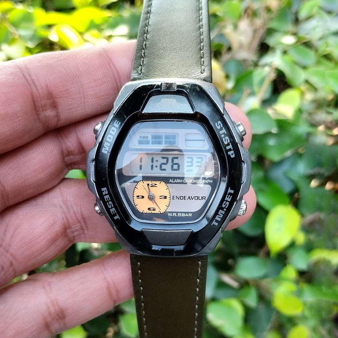 Endeavour Anadigi Alarm Chronograph - Image 3