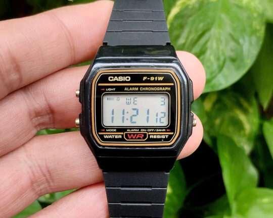 Casio Casual Alarm Chronograph F-91WG-9Q