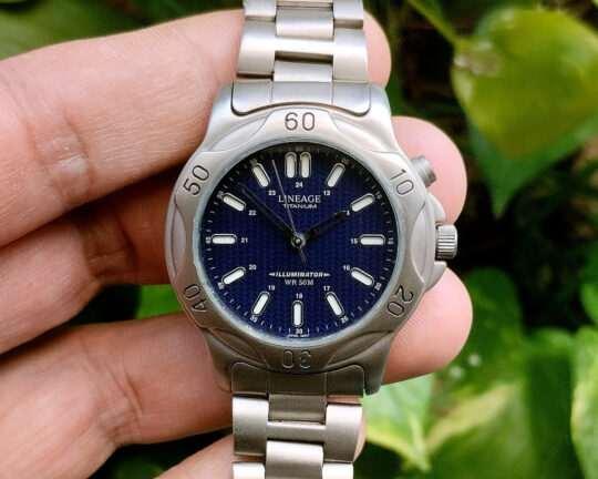 Casio Lineage Titanium Illuminator LIN-160