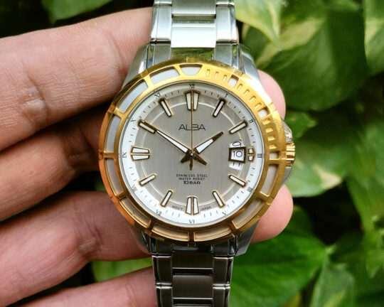 Alba Two Tone Quartz VX42-X342
