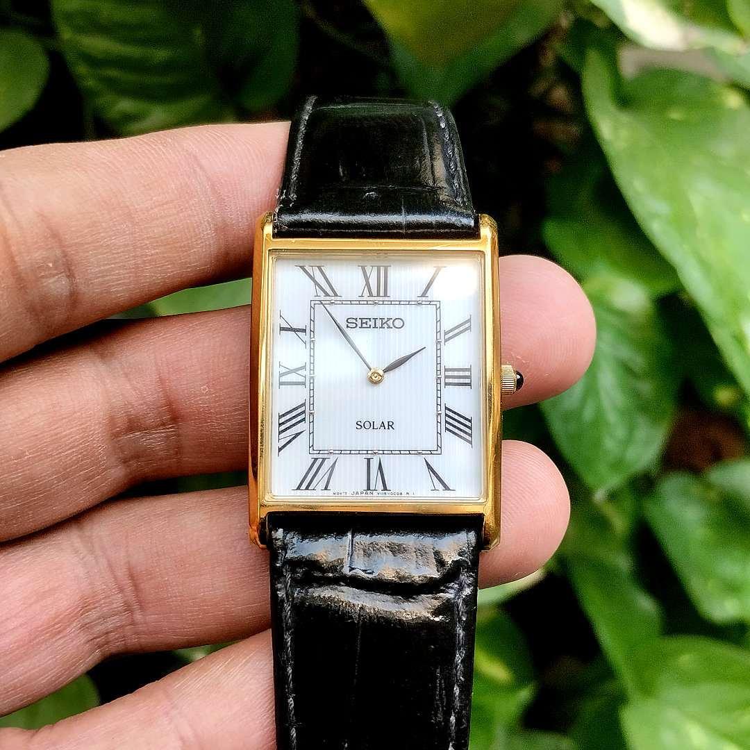 Seiko Rare Solar Tank V115-0BC0 - Image 2