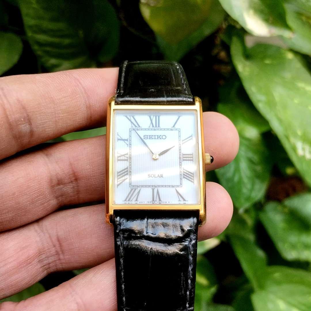 Seiko Rare Solar Tank V115-0BC0 - Image 3