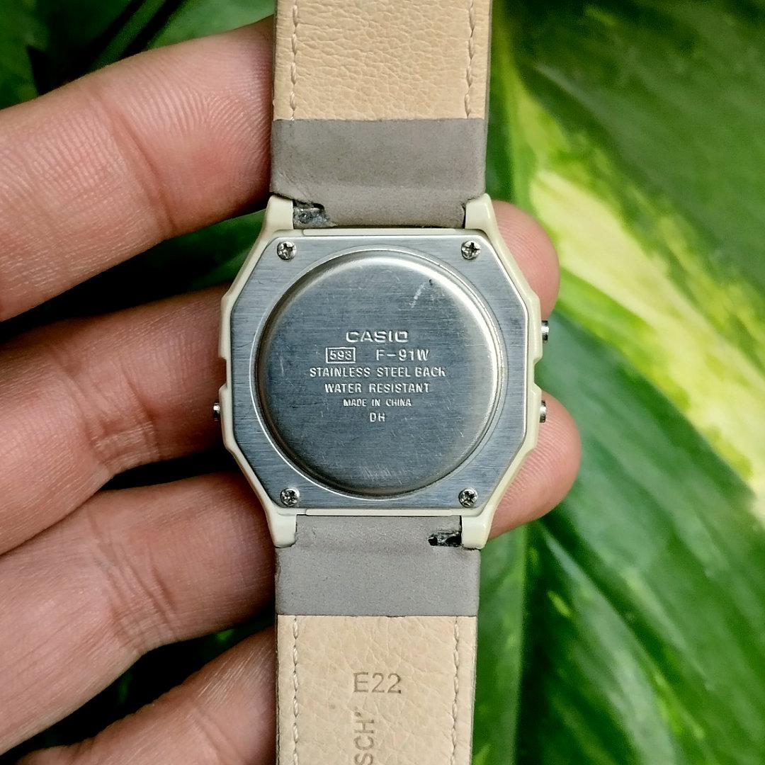 Casio Casual White F-91WS-7EF - Image 4