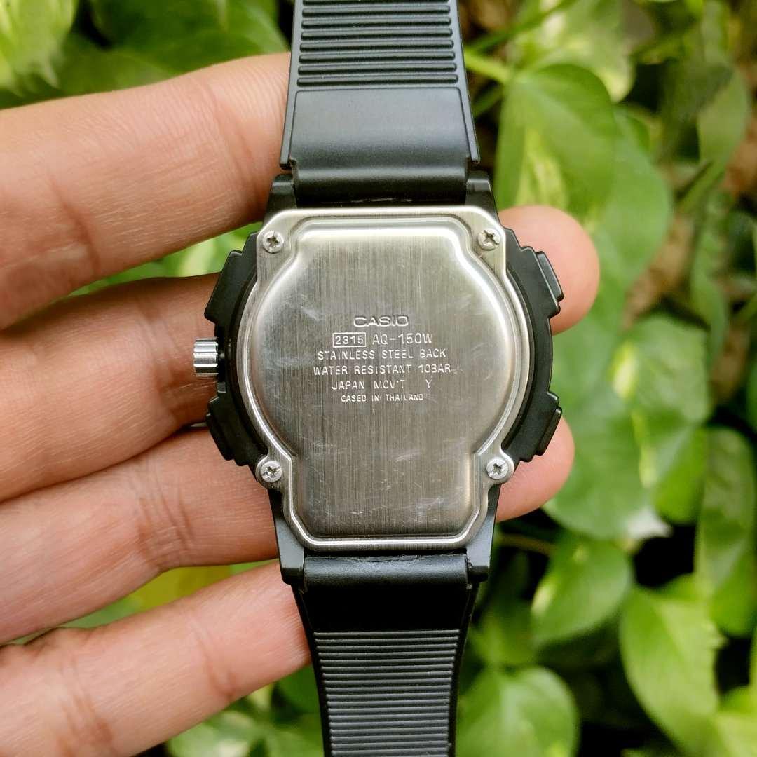 Casio Dual Time Ana-Digi AQ-150W - Image 4