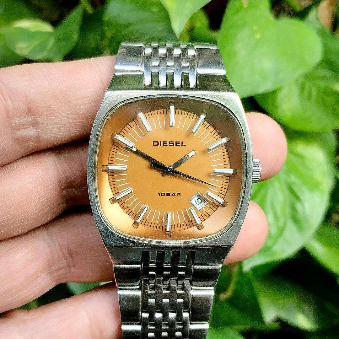 Diesel Retro Style Copper Faced DZ-1051 - Image 2