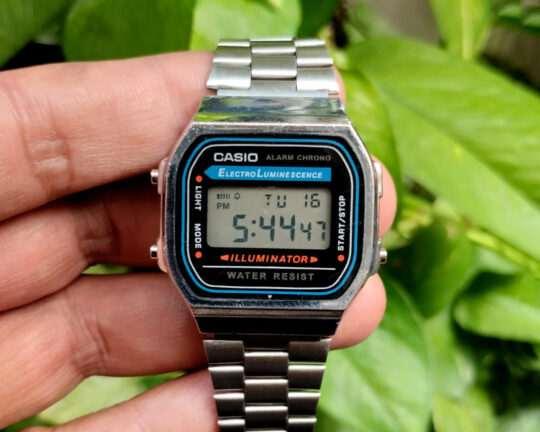 Casio Illuminator Alarm Chronograph A168