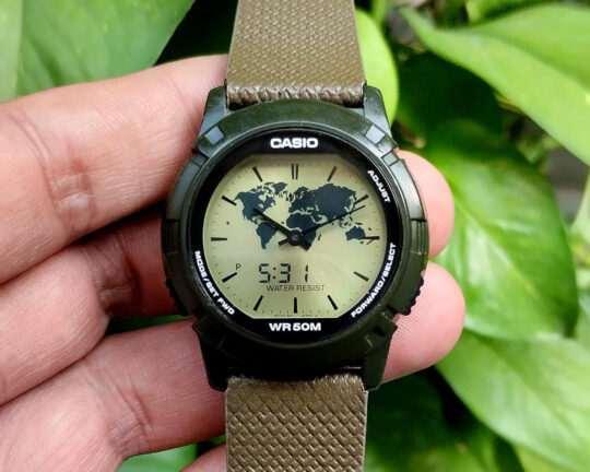 Casio TWINCEPT World Time ABX-20