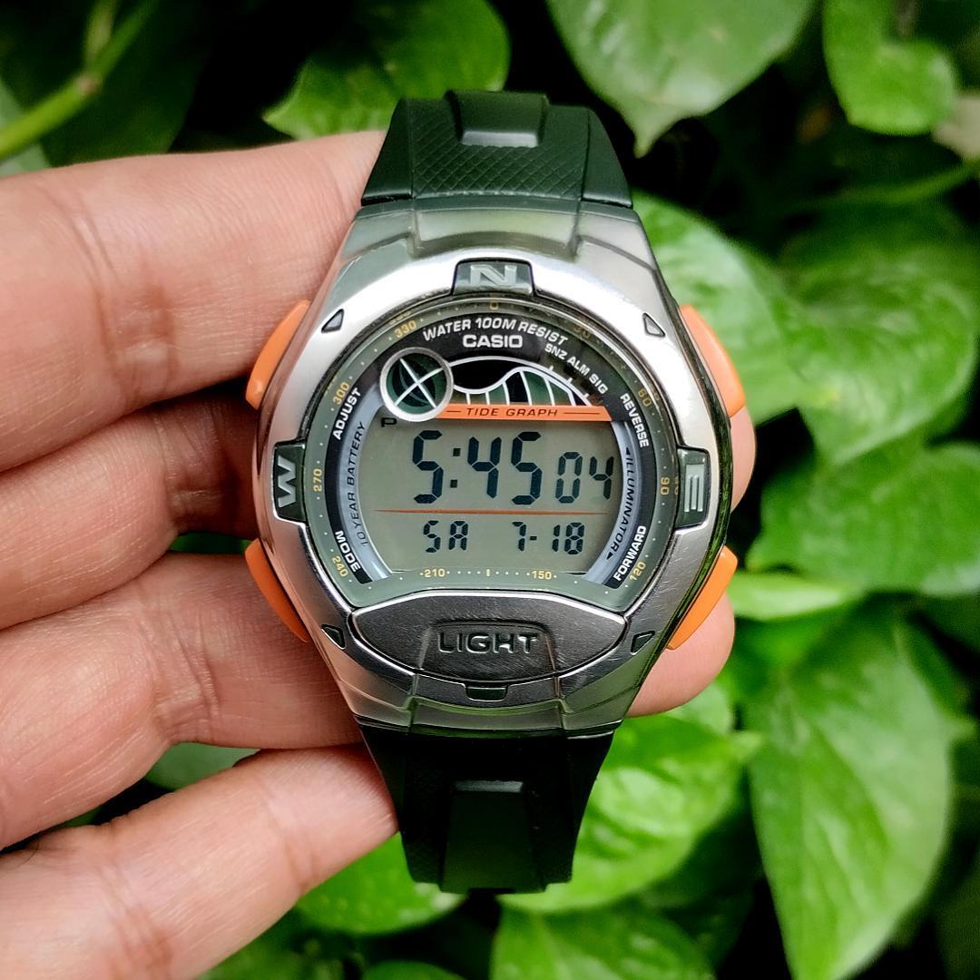 Casio Digital Tide Graph W-753-3AV - Image 2