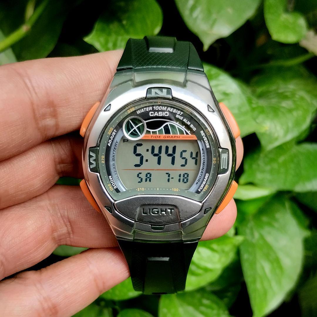 Casio Digital Tide Graph W-753-3AV - Image 3