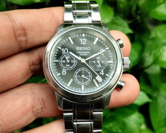 Seiko Quartz Chronograph 6T63-00A0