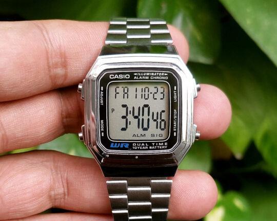 Casio Retro-Style Digital A178W