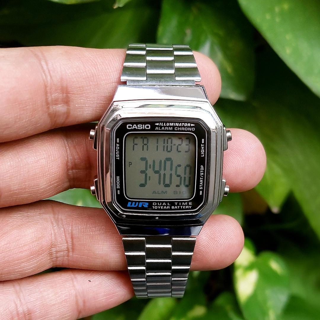 Casio Retro-Style Digital A178W - Image 3