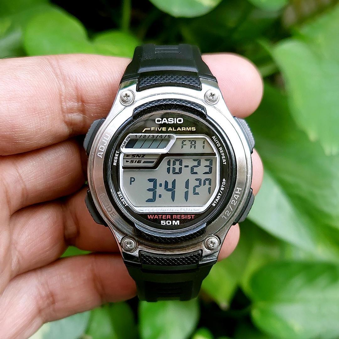 Casio 5 Alarms Casual Wear W212H-1AV - Image 2